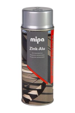 Mipa Zink-Alu-Spray 400ml Zinkstaubbeschichtung Korrosionsschutz Autolack