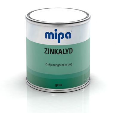 Mipa Zinkalyd, matt/ 375 ml,1K-Zinkstaub-Grundbeschichtung, mit Korrosionsschutz