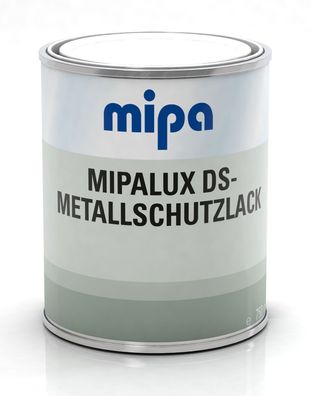 Mipalux DS-Metallschutzlack DB 701 /750 ml, Lack, Eisen, Stahl, Zink, Alu + Hart-PVC