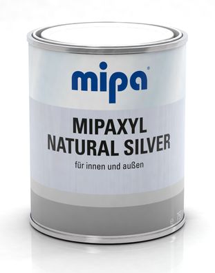 Mipaxyl Natural Silver - Holzschutzlasur, seidenglänzend/750 ml, Arbor, blockfest