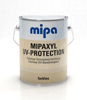 Mipaxyl UV-Protection-Dickschichtlasur, seidenglänzend/2,5L, farblos, lasur, holz