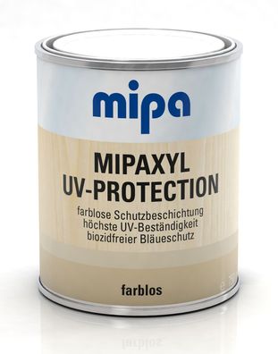Mipaxyl UV-Protection-Dickschichtlasur, seidenglänzend/750 ml, farblos, lasur, holz