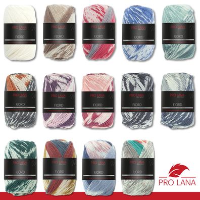 Pro Lana 100 g Fjord Norweger-Muster Farbverlaufswolle Stricken Garn 14 Farben