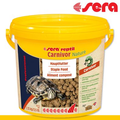 sera 3800 ml (1,12 kg) reptil Professional Carnivor Nature Alleinfuttermittel