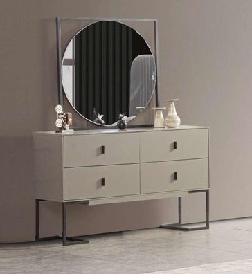Schminktisch mit Spiegel Luxus Modernes Kommode Schlafzimmer Tisch