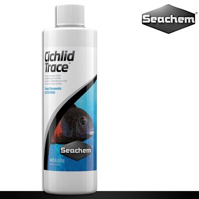 Seachem 250 ml Cichlid Trace Spurenelemente-Ergänzung für Cichliden Gesundheit