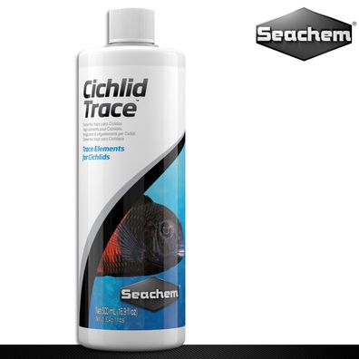 Seachem 500 ml Cichlid Trace Spurenelemente-Ergänzung für Cichliden Gesundheit