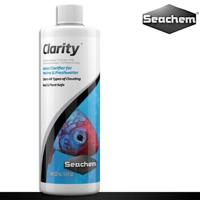 Seachem 500 ml Clarity Wasseraufbereiter Wasseraufklärer Klares Wasser