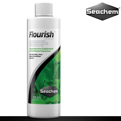 Seachem 250 ml Flourish Düngekomplex für Pflanzen im Süßwasseraquarium
