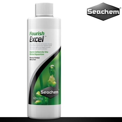Seachem 250 ml Flourish Excel Bioverfügbarer organischer Kohlenstoff statt CO2