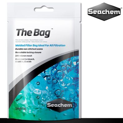Seachem 1 Stück The Bag Filterbeutel für Filtermedien 180 Mikron Maschenweite
