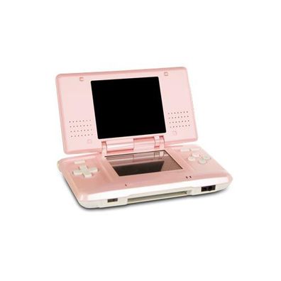 Nintendo DS Konsole in Metallic Rosa OHNE Ladekabel - Zustand akzeptabel