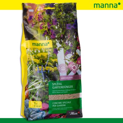 MANNA 1 kg Spezial Gartendünger organisch-mineralischer Universaldünger
