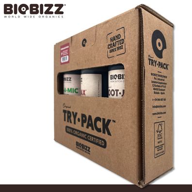 Biobizz Trypack Stimulant Biodünger mit je 250 ml Alg-A-Mic Top-Max Root-Juice