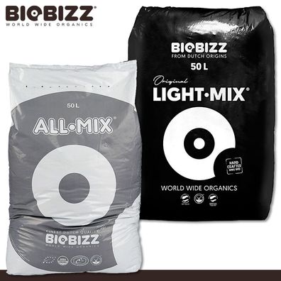 Biobizz 50 l All-Mix oder Light-Mix organische Pflanzenerde mit Perlite