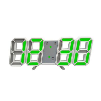 Elektronischer 3D-Digitaluhr-Wecker: LED-Anzeige mit Uhr- und Temperaturfunktion