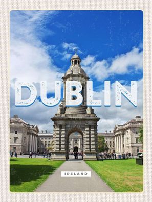 Top-Schild mit Kordel, versch. Größen, DUBLIN, Irland, Hauptstadt, neu & ovp -5-