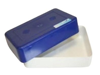 Schulz 130380 Proviantdose Kunststoff 21,5 x 14,3 x 6 cm blau/ weiß