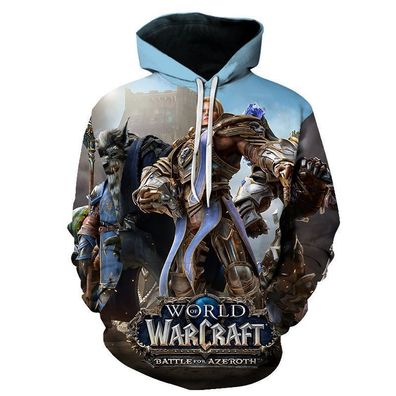 World of Warcraft Kapuzenpullover Broxigar Sylvanas Druck Sweatshirt Teenager Hoodie