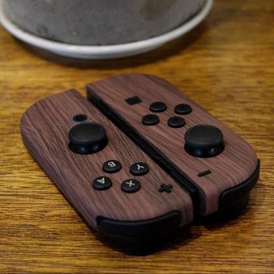 Holzoptik Case / Hülle für Nintendo Switch Joy Cons | DIY