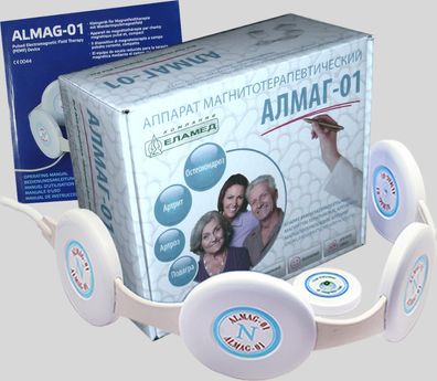 Gerät Almag-01 Magnetfeldtherapie mit Wander-Impuls-Magnetfeld