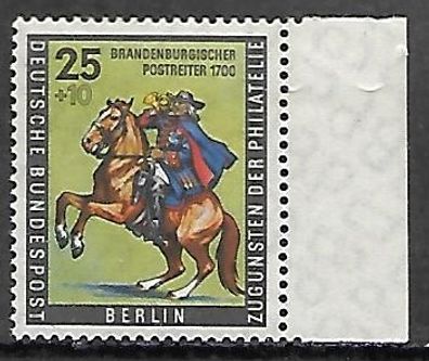 Berlin postfrisch Michel-Nummer 158 rechtes Seitenrandstück