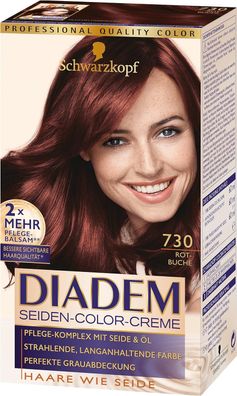 DIADEM Seiden Color-Creme 730 Rotbuche 142 ml Neu/ OVP ( 2-er Pack)