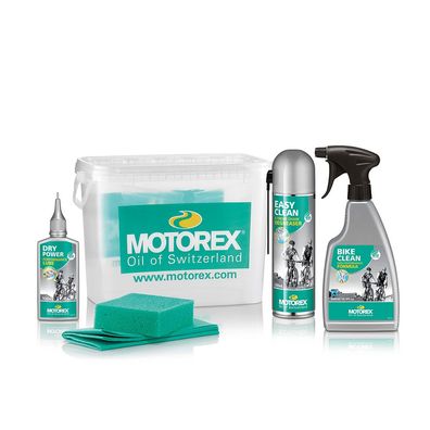 Motorex Bike Cleaning Kit Fahrrad Reiniger mit Abperleffekt Reinigung Racefoxx