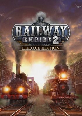 Railway Empire 2 DeLuxe Edition (PC, 2023, Nur Steam Key Download Code) Keine DVD