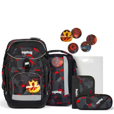 ergobag Maxi Schulrucksack SET 6tlg TaekBärdo, TaekBärdo, Mädchen & Jungen