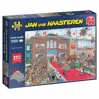 Jumbo Spiele 1119800222 Jan van Haasteren 170 Jahre