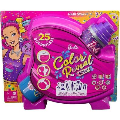 Mattel HBG38 Barbie Color Reveal Hair Feature Spielset