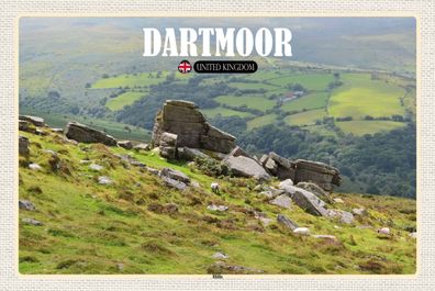 Top-Schild mit Kordel, versch. Größen, Dartmoor, England, neu & ovp