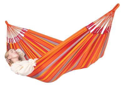 La Siesta Brisa Toucan - wetterfeste Single- Hängematte, orange 300 cm Hängemat