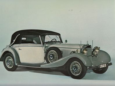 Mercedes Benz 500 K 1934, Kunstdruck / Foto