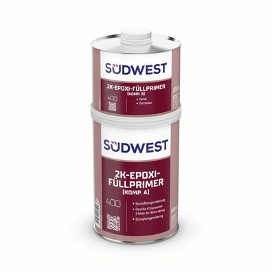 Südwest 2K-Epoxi-Füllprimer 5 Liter 9110 Weiß