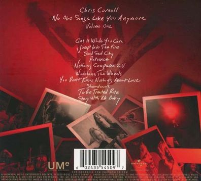 Chris Cornell (ex-Soundgarden): No One Sings Like You Anymore - Universal - (CD / T