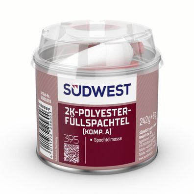 Südwest 2K-Polyester-Füllspachtel 1 kg weiß