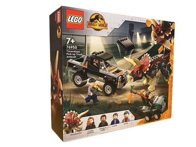 Lego 76950 Jurassic World " Triceratops Angriff "