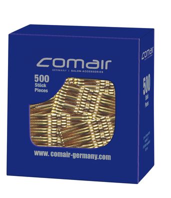 Comair Haarklemmen PF 500 St 59mm gold Pretty Fashion gewellt