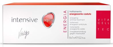 Vitality's Intensive Aqua Energia Energiebehandlung gegen Haarausfall 8x7ml