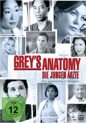 Greys Anatomy - Kompl. Staffel #2 (DVD) Repack 8DVDs - Disney - (DVD Video / ...