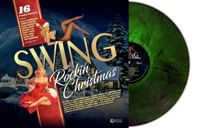 Various Artists: Swing Into A Rocking Christmas (180g) (Green Marble Vinyl)