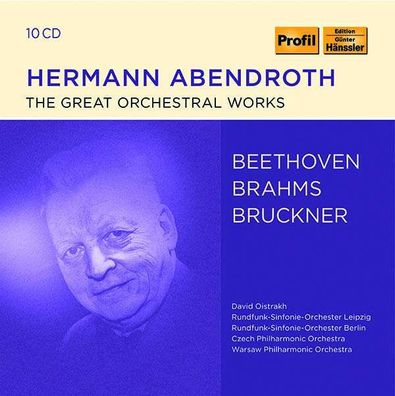 Anton Bruckner (1824-1896): Hermann Abendroth - The Great Orchestral Works - Profil