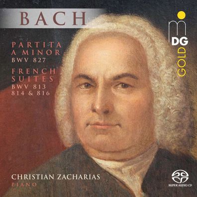 Johann Sebastian Bach (1685-1750): Französische Suiten BWV 813,814,816 - - (SACD...