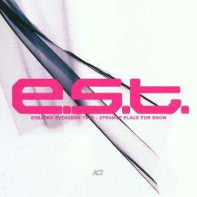 E.S.T. - Esbjörn Svensson Trio: Strange Place For Snow - Act 0090112ACT - (Jazz / CD