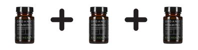 3 x Vitamin C Organic - 50 vcaps