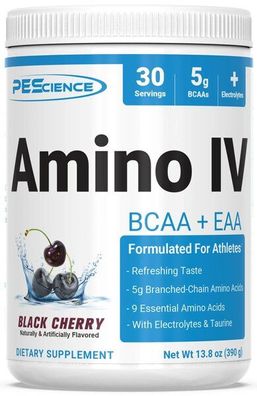 Amino IV, Black Cherry - 390g