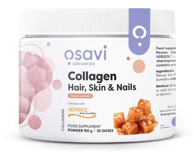 Collagen Peptides - Hair, Skin & Nails (Salted Caramel) - 150g