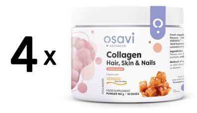 4 x Collagen Peptides - Hair, Skin & Nails (Salted Caramel) - 150g